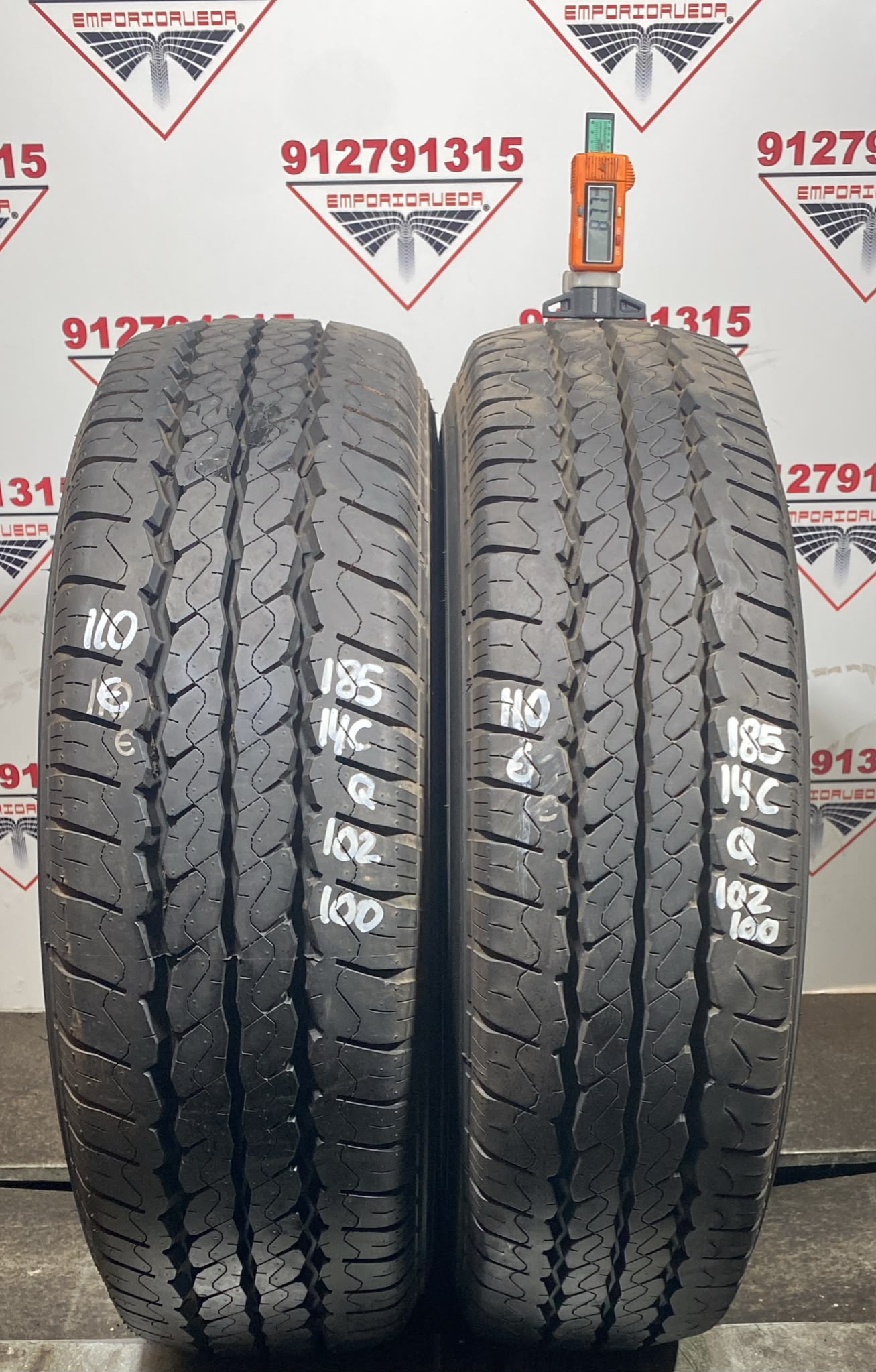 MAXXIS  USADO  185/80 R14C 102/100 Q